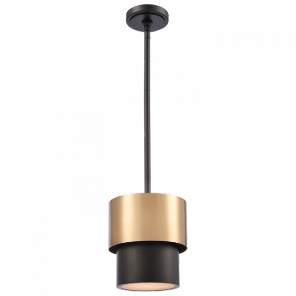 Nowoczesna Designerska Lampa Wisząca Mosiądz COBURG P01777BR COSMO LIGHT