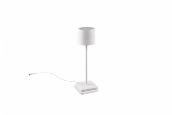 Lampka Stołowa Przenośna Akumulatorowa Biała LED FERNANDEZ R54096131 RL