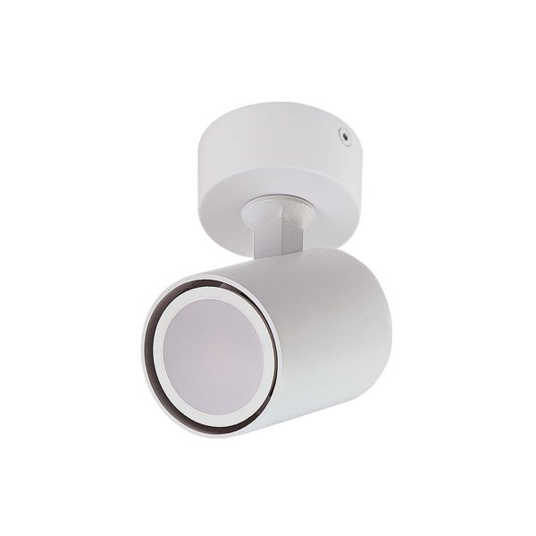 Oprawa ścienno sufitowa biała tuba reflektor spot kinkiet SNOW LP-731/1W WH Light Prestige