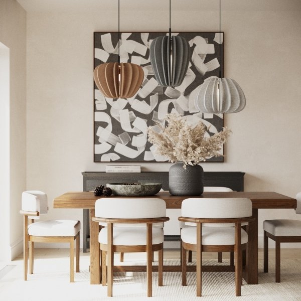  Lampa wisząca designerska nowoczesna aluminium czarna nad stół do jadalni do salonu ozdobna Cambio MAYTONI MOD398PL-01GR