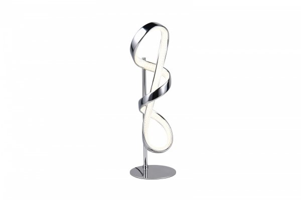Nowoczesna Dekoracyjna Lampka Stołowa LED W Kolorze Chrom PADUA R57281106 RL