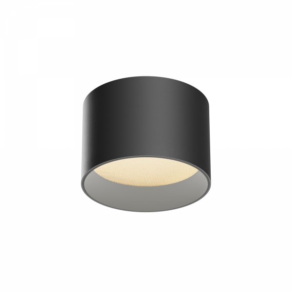 Lampa Sufitowa Tuba Czarna LED MAYTONI VEGA C089CL-8W3K-B