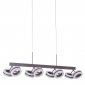 LAMPA WISZĄCA NAD STÓŁ LED METIS ITALUX NOWOCZESNA AD16002-8A COFFEE 
