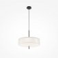 Lampa wisząca klasyczna minimalistyczna owalna metal biała do salonu sypialni BERGAMO MAYTONI MOD613PL-05W1 