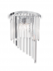 CHROMOWANY KINKIET KRYSZTAŁOWY IDEAL LUX CARLTON AP3 168913 