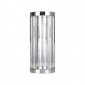 Kryształowy kinkiet w stylu glamour kolor chrom VETRO LP-2910/1W L CH Light Prestige 