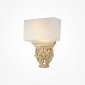 Lampa ścienna kinkiet 2-płomienny nowoczesny dworkowy metalowy beżowy Albero MAYTONI H034-WL-02-R 