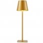 Nowoczesna Lampa Stołowa Przenośna LED Złota ATLIS TB-2821-GD ITALUX 