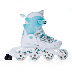 Rolki Raven Laguna (white/mint)