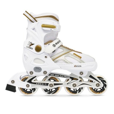 Rolki Raven Pulse (white/gold)