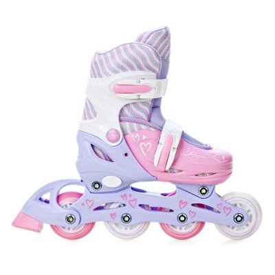 Rolki Raven Loret Lila/Pink (świecące kółka)