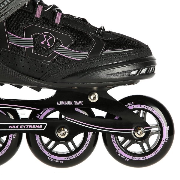 Rolki Nils NA9157 Black/Purple