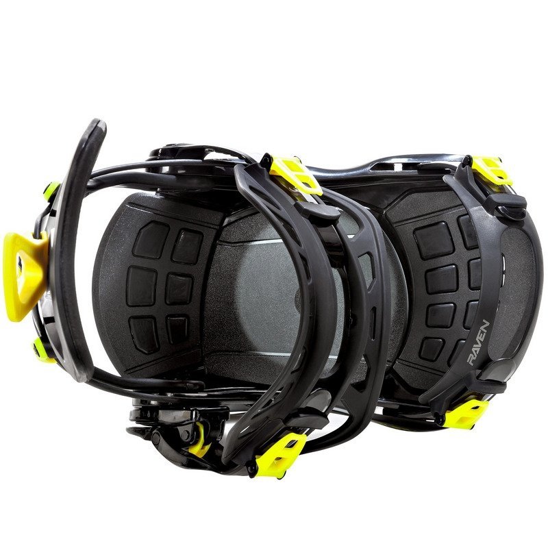 Raven FT360 Lemon 2025 - wiązania snowboardowe z systemem