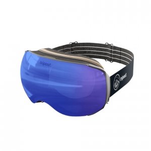 Gogle Tripout Steez Black (blue bird)