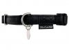 Zolux Obroża regulowana Mac Leather 20mm Czarna [522040NO]