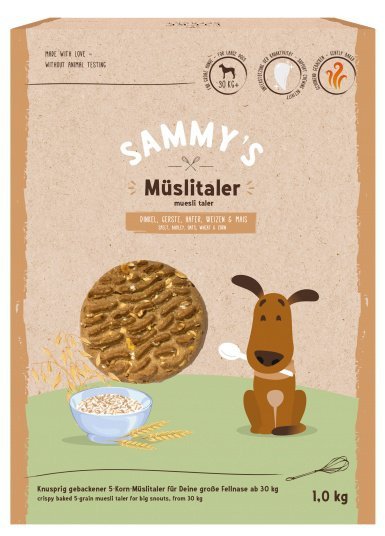 Sammy&#039;s Muesli Taler Ciasteczka 1kg