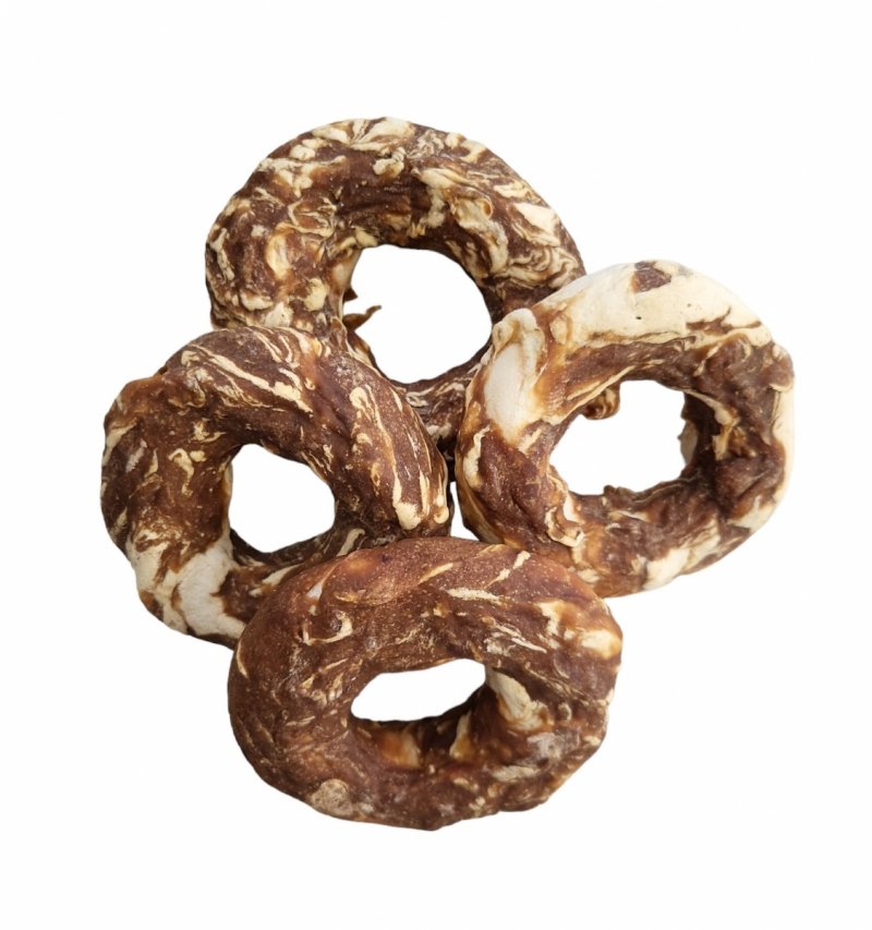 SMACZAKI Krążki Wołowe Owinięte Kaczką i Dorszem 500g 4szt