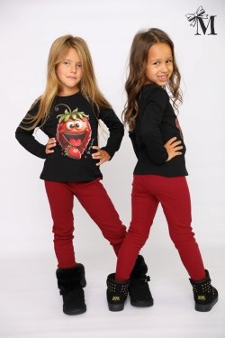 Legginsy prążek 2155