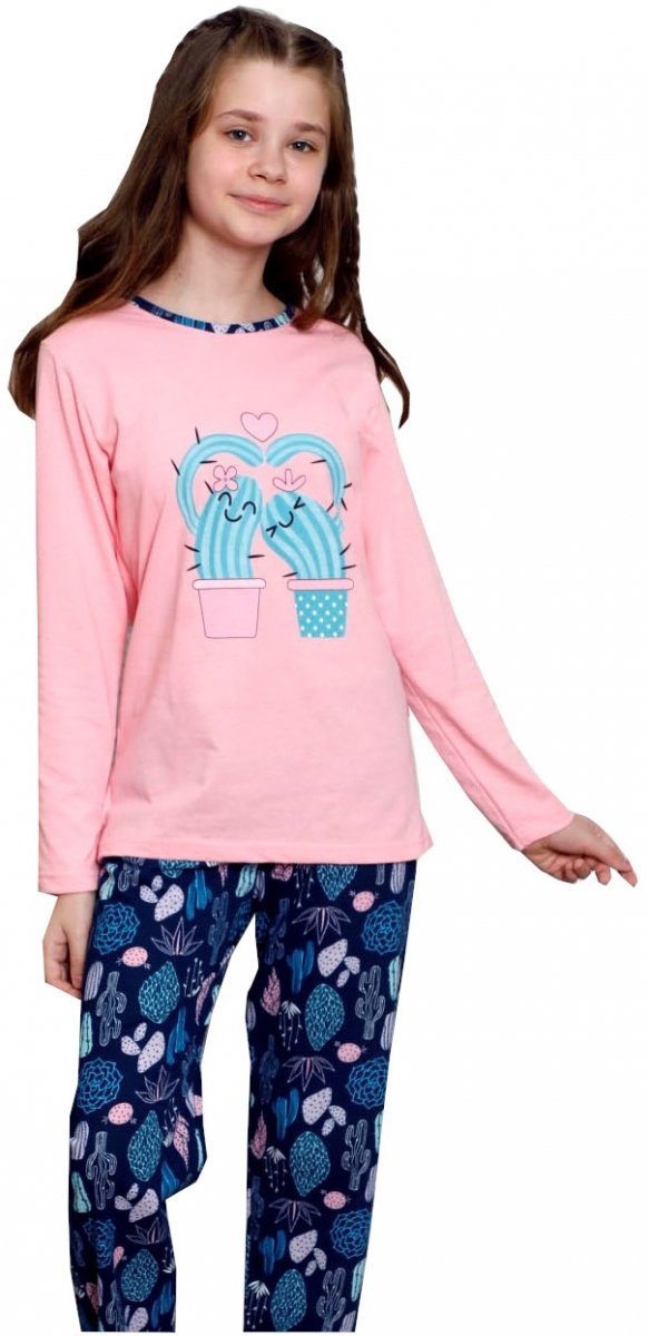 Piżama dla dziewczynki KAKTUSY R: