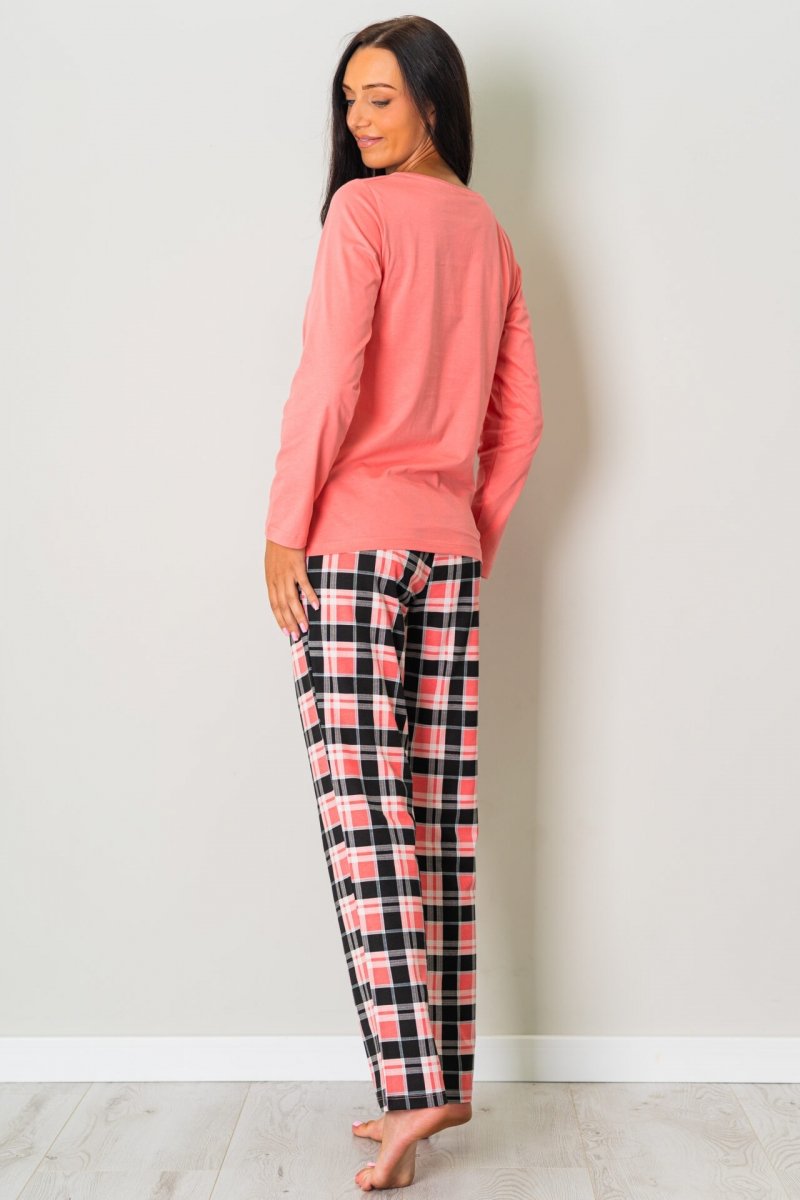 MUZZY Piżama damska MYSZKA MIKI długi rękaw i długie spodnie  R: