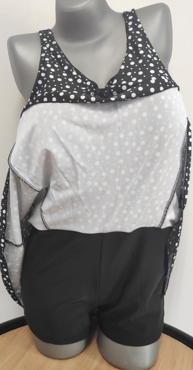 Kostium jednoczęściowy - SUKIENKA SPODENKI R: