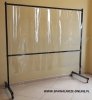 KURTYNA FOLIOWA OCHRONNA SOLID -  BEZBARWNA 1500x2200 mm (szer x wys.) GRUBOŚĆ 0,4 MM