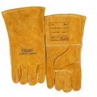 WELDAS-Kciuk chowany, ekonomiczna rękawica spawalnicza Golden Brown™ rękawica z dwoiny bydlęcej z ramienia 10-2101GB (XL) 