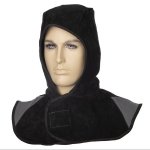 WELDAS- Czarny kaptur z dwoiny bydlęcej Arc Knight® 23-6630 XL