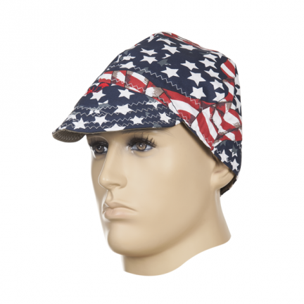 WELDAS-czapka spawalnicza USA FLAG 23-6507 (61 cm)