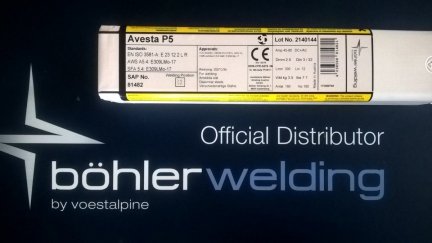 AVESTA- Elektroda spawalnicza AVESTA P5 (309 MoL) 2,5x300 mm (3,5 kg)
