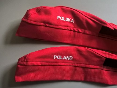 Chusta spawalnicza, trudnopalna &quot;POLAND&quot;