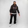Fubu bluza męska z kapturem czarna Athletics Chicago Mesh Hoodie 6021069