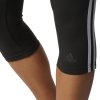 Adidas legginsy czarne 3/4 Climalite Designed To Move 3s 3/4 Tigh BQ2045