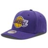 Mitchell & Ness czapka z daszkiem NBA Los Angeles Lakers Team Ground 2.0 Stretch Snapback Lakers HHSS3257-LALYYPPPPURP