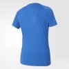 Adidas koszulka Climalite Designed To Move Tee 3S niebieska BK2683