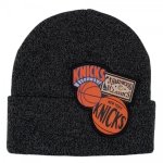 Mitchell & Ness czapka zimowa New York Knicks NBA XL Logo Patch Knit Hwc Knicks HCFK4341-NYKYYPPPBLCK