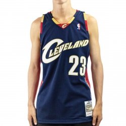 Mitchell & Ness koszulka męska Cleveland Cavaliers NBA Swingman Jersey Lebron James SMJYGS18156-CCANAVY08LJA