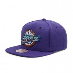 Mitchell & Ness czapka z daszkiem bejsbolówka NBA Team Ground 2.0 Snapback HWC Utah Jazz HHSS3258-UJAYYPPPPURP