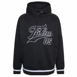 Fubu bluza męska czarna Z Kapturem Varsity Mesh Hoodie 6028886