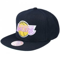 Mitchell & Ness czapka z daszkiem NBA Los Angeles Lakers Top Spot Snapback Hwc Lakers HHSS2976-LALYYPPPBLCK