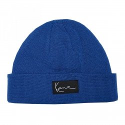 Karl Kani czapka zimowa niebieska Woven Signature Light Weight Beanie 7020279