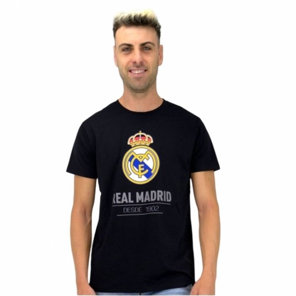 Real Madryt t-shirt cotton tee RM1CE90