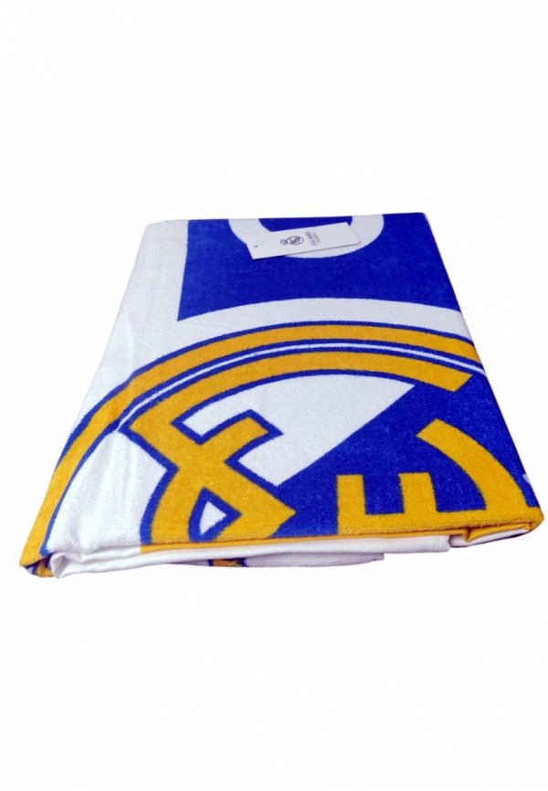 Real Madryt ręcznik plażowy bawełna junior 70x140 cm beach towel 2200010608