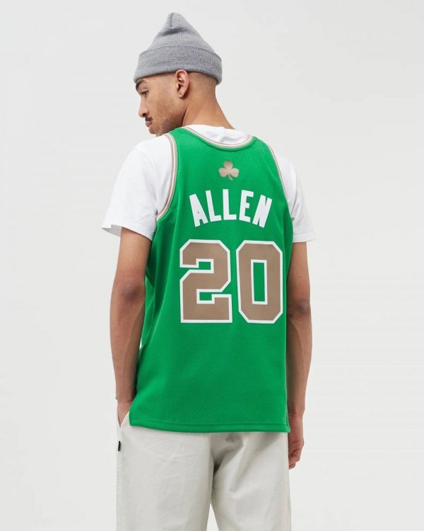 Mitchell &amp; Ness koszulka męska NBA Boston Celtics Swingman Jersey Celtics 07 Ray Allen SMJYGS20008-BCEKYGN07RAL