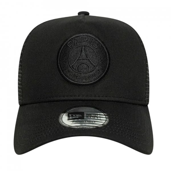 New Era czapka z daszkiem Trucker Cap Paris Saint-Germain czarna 60751970