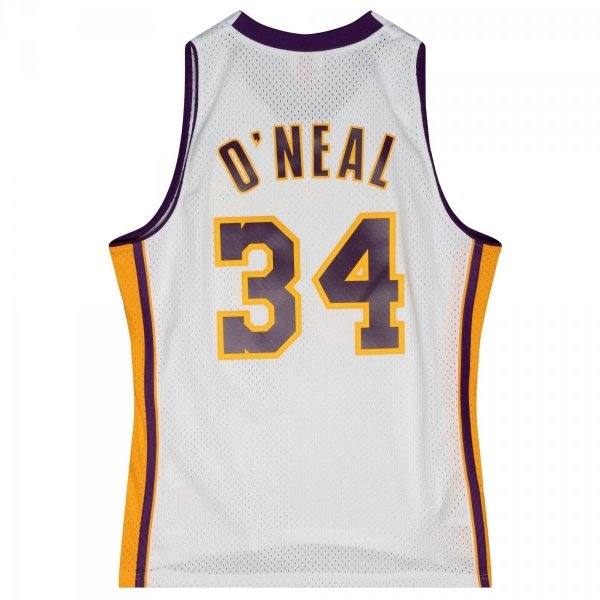 Mitchell &amp; Ness koszulka męska Los Angeles Lakers NBA Alternate Jersey Lakers 2002 Shaquille O'Neal SMJY4442-LAL02SONWHIT