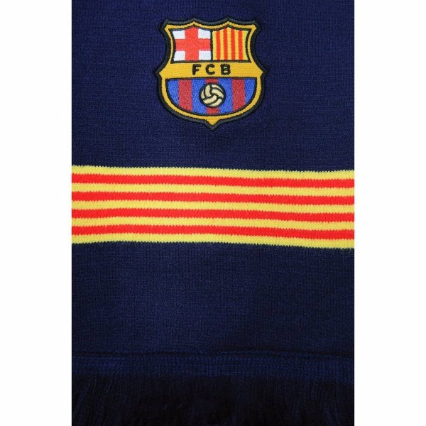 FC Barcelona szalik kibica dwustronny double vertical scarf 5004BUD22