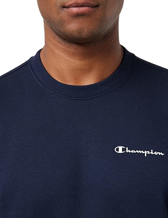Champion bluza męska granatowa Crewneck Sweatshirt 218288.BS501