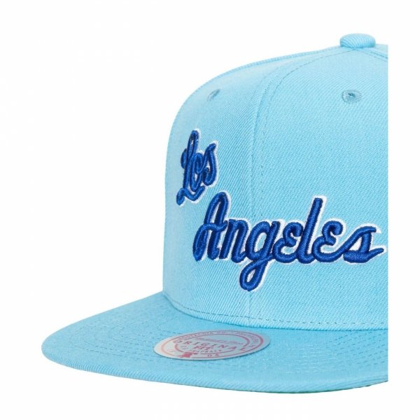 Mitchell &amp; Ness czapka z daszkiem NBA Los Angeles Lakers Team Ground 2.0 Snapback Hwc Lakers HHSS3258-LALYYPPPBLUE