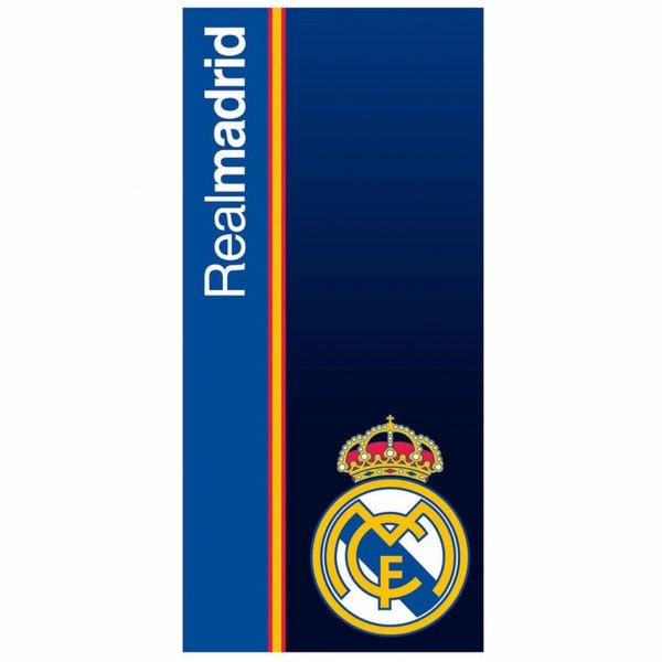 Real Madryt ręcznik plażowy junior 70x140 cm beach towel mikrofibra 181462
